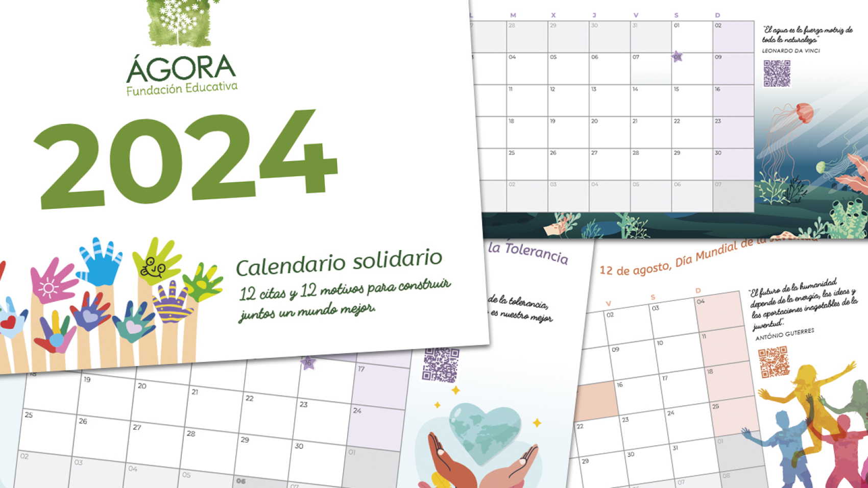 Montaje del calendario 2024