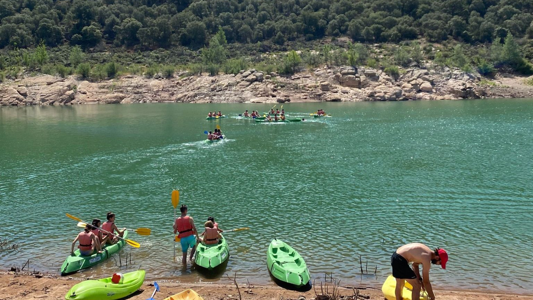 Foto día de Kayac en Barbatona